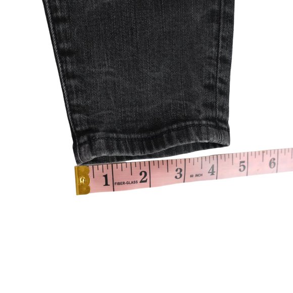 Madewell Jeans Womens 25 Blxck Wash 9" High Riser Skinny - Skinny Stretch - Picture 10 of 10